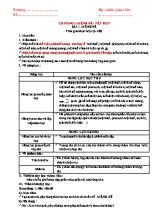Giáo án Toán Lớp 10 (Sách Chân trời sáng tạo) - Chương trình học kì 1 - Năm học 2022-2023